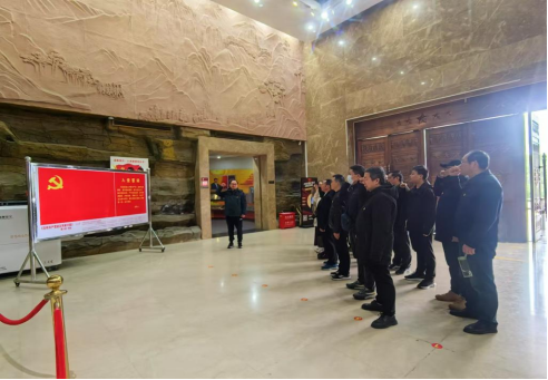 【学习“二十大”】beat365官方网站开展“奋进新征程 献礼党代会”主题党日活动